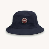 Retro Bøllehat med Maxi Logo | Unisex | Navy Blue - Gumpel & Co