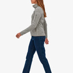 Better Sweater Fleece Trøje - Dame - Birch White - Gumpel & Co