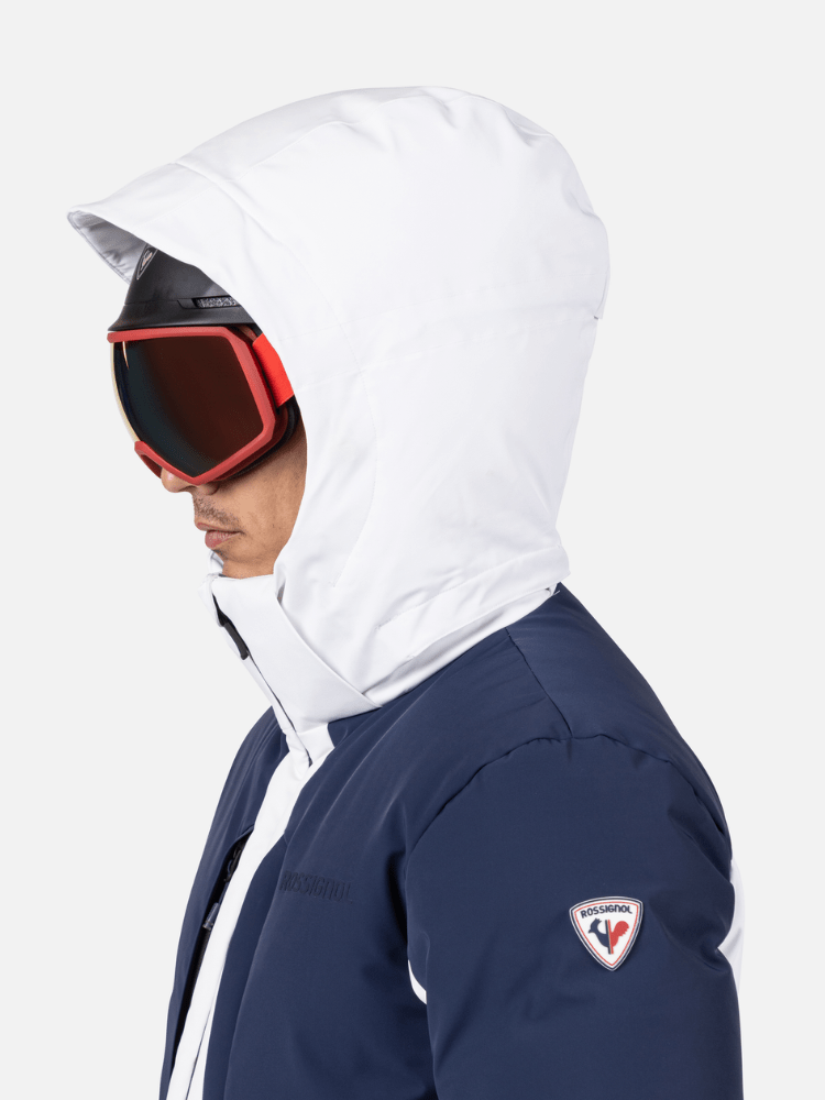 Ciastel Dun Skijakke - Mænd - Hvid / Blå - Gumpel & Co