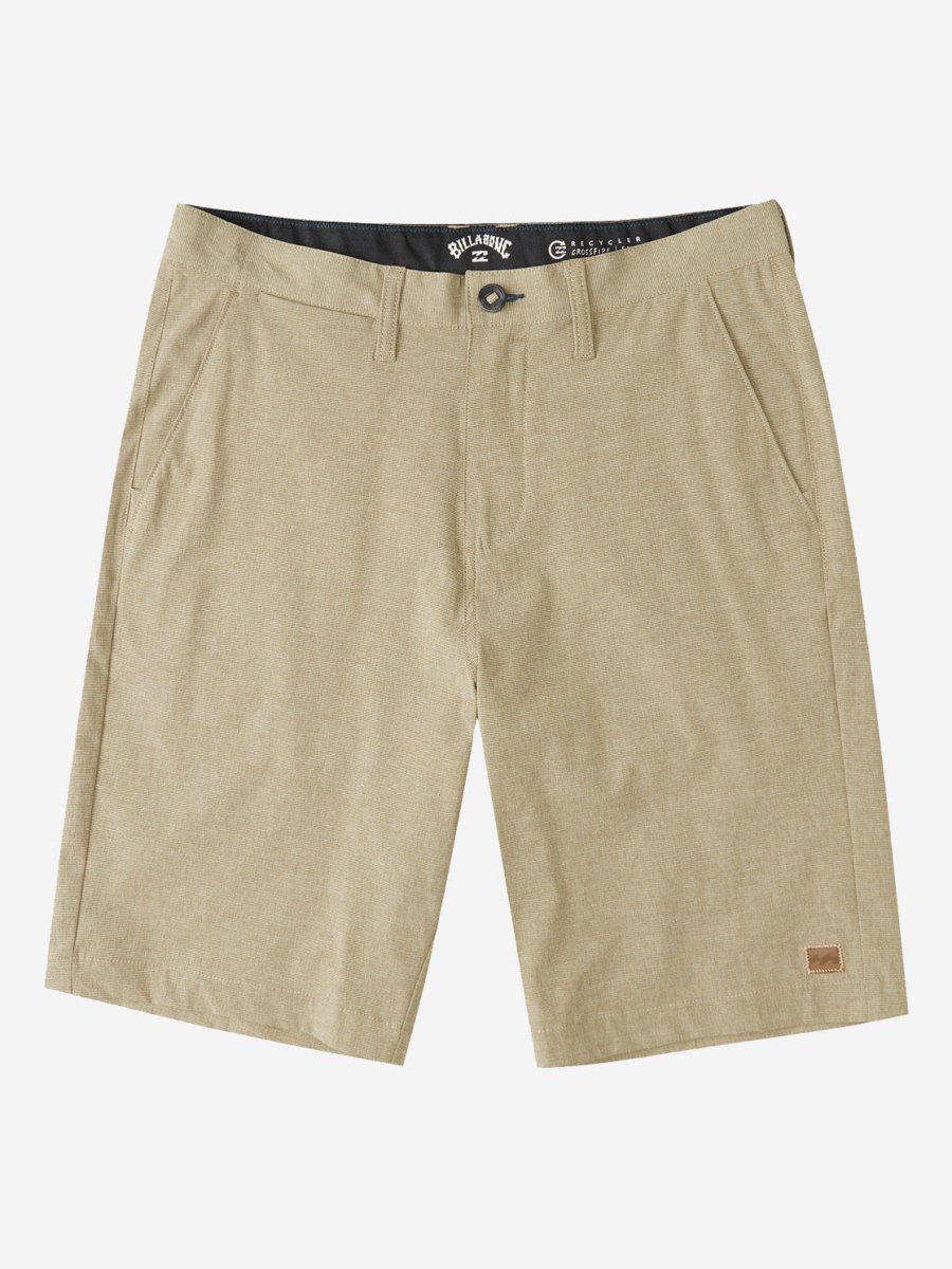Men's Crossfire Submersible Hybrid Shorts - Herre - Khaki - Gumpel & Co