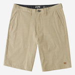 Men's Crossfire Submersible Hybrid Shorts - Herre - Khaki - Gumpel & Co