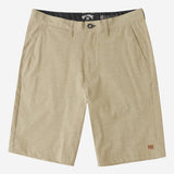 Men's Crossfire Submersible Hybrid Shorts - Herre - Khaki - Gumpel & Co