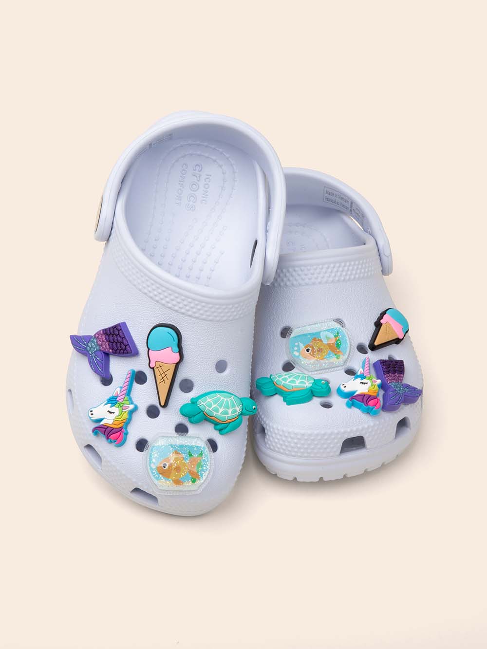 Kids' Classic Clog Crocs - Børn (28 - 35) - Dreamscape (lyseblå) - Gumpel & Co