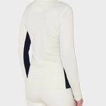 Voss 1/4 zip - Women - Off White - Gumpel & Co