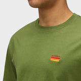 Tricolour Embroidery Tee - Herrer - Dino - Gumpel & Co