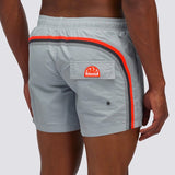 Men's Iconic Stretch Waist Badeshorts - Herre - Cloud - Gumpel & Co