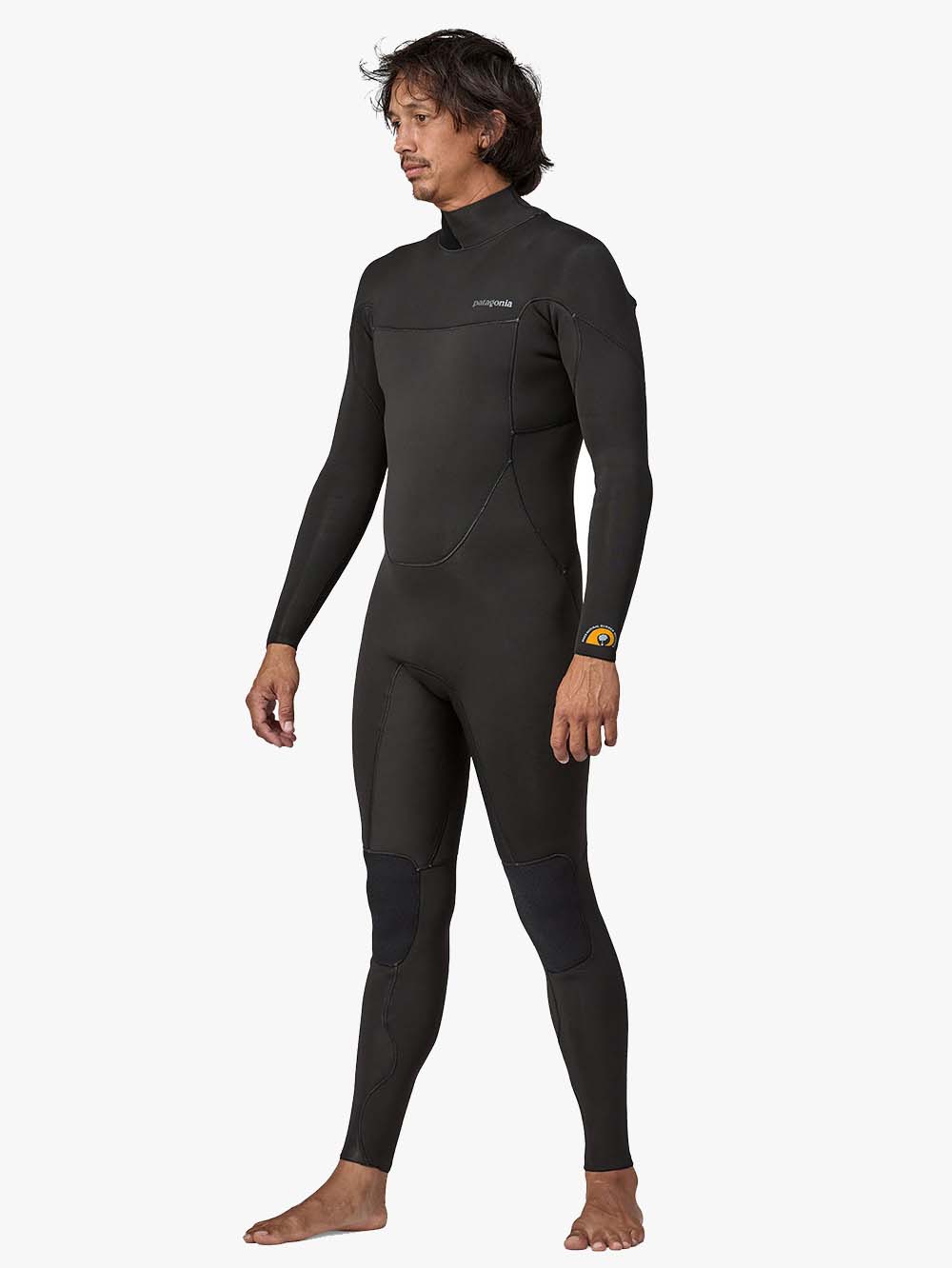 R3 Yulex Regulator Back - Zip 4.5/3.5mm Våddragt - Herre - Black - Gumpel & Co