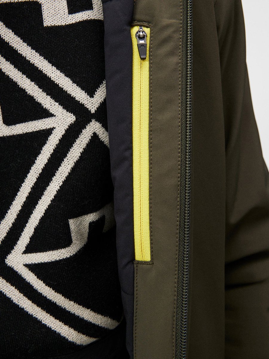 Men's Omnia Skijakke - Herre - Forest Green - Gumpel & Co