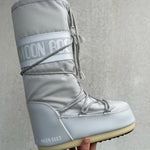 Icon High Nylon Vinterstøvler - Unisex - Glacier Grey - Gumpel & Co