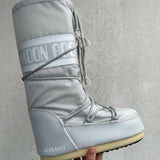 Icon High Nylon Vinterstøvler - Unisex - Glacier Grey - Gumpel & Co