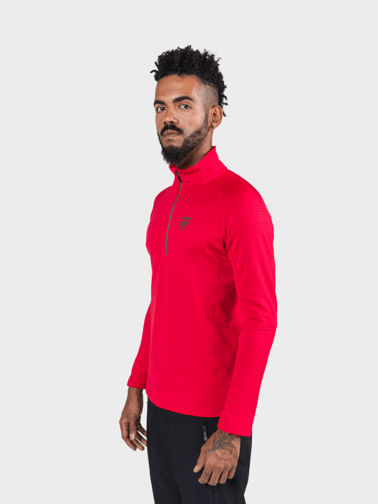 Blacksite Fleece Midlayer - Herre - Rød - Gumpel & Co