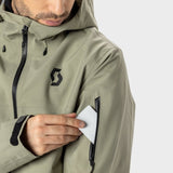 Explorair 3L Jacket - Mens - Dust Grey - Gumpel & Co