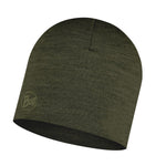 Lightweight Merino - uld Hue - Solid Bark (mørkegrøn) - Gumpel & Co