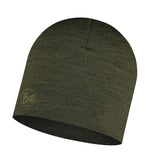 Lightweight Merino - uld Hue - Solid Bark (mørkegrøn) - Gumpel & Co