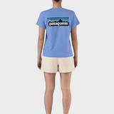 P 6 Logo Responsibiliti Tshirt - Dame - Abundant Blue - Gumpel & Co