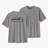 Capilene Cool Daily Graphic UV Tshirt - Herre - Boardlogo Grey - Gumpel & Co