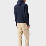 Willard Tech Strik Jakke - Herre - Blue Navy - Gumpel & Co