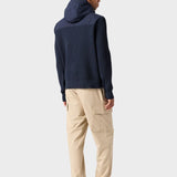 Willard Tech Strik Jakke - Herre - Blue Navy - Gumpel & Co