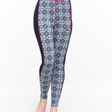 Women's Rose 100% Merino High Waist Skiunderbukser - Dame - Royal - Gumpel & Co