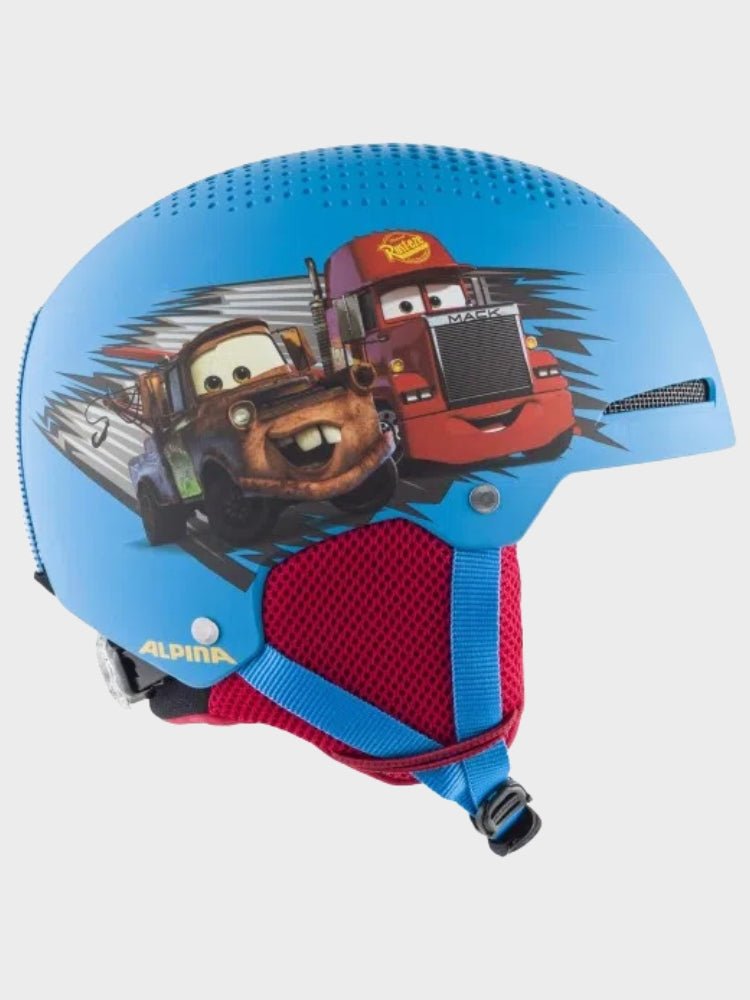 ALPINA Zupo Disney Skihjelm + Briller - Børn - Cars