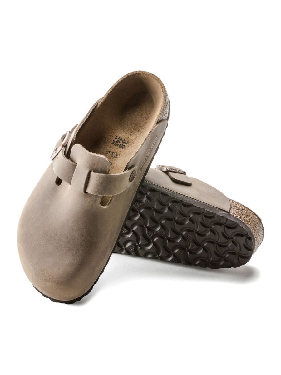 Boston Leoi Lukket Lædersandal - Unisex - Tabacco Brown - Smal - Gumpel & Co