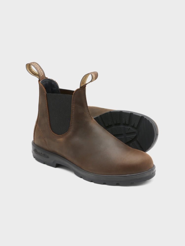 1609 Classic Chealsea Boot - Unisex - Antique Brown - Gumpel & Co