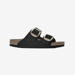 Arizona Big Buckle Nubuck Leather - Black - Normal - Gumpel & Co