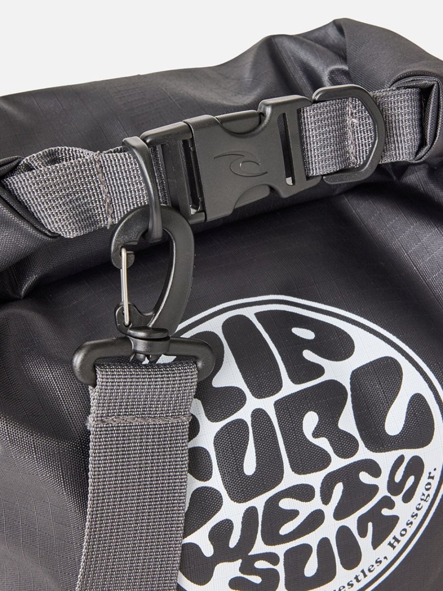 Surf Series 20L Barrel Bag - Black/Grey - Gumpel & Co