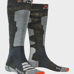 Silk Meriono 4.0 Skisok - Mens - Black Anthracit - Gumpel & Co