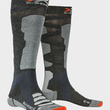 Silk Meriono 4.0 Skisok - Mens - Black Anthracit - Gumpel & Co