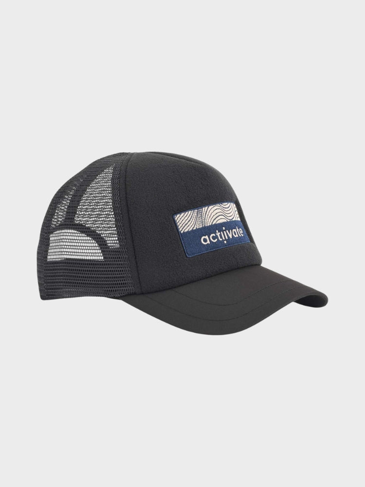 BERN Flece Trucker Cap - Voksne - Black - Gumpel & Co
