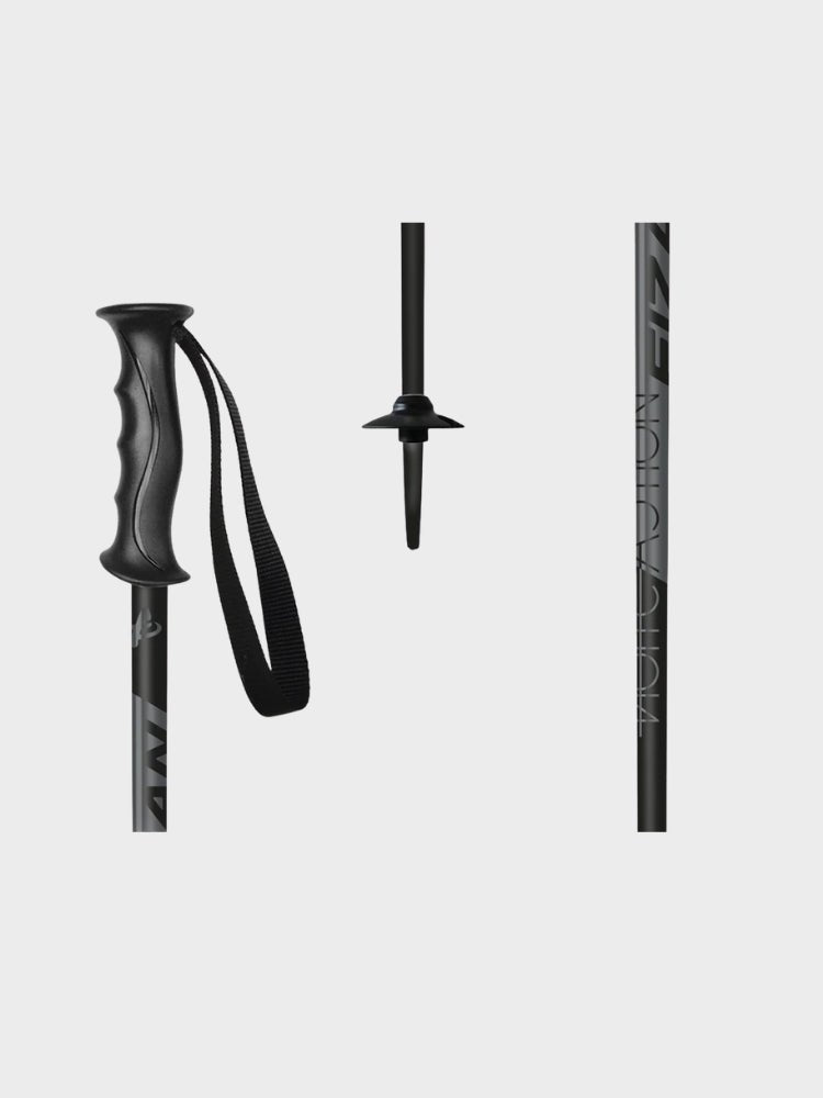 Action Skistav - Junior/Unisex - Black - Gumpel & Co