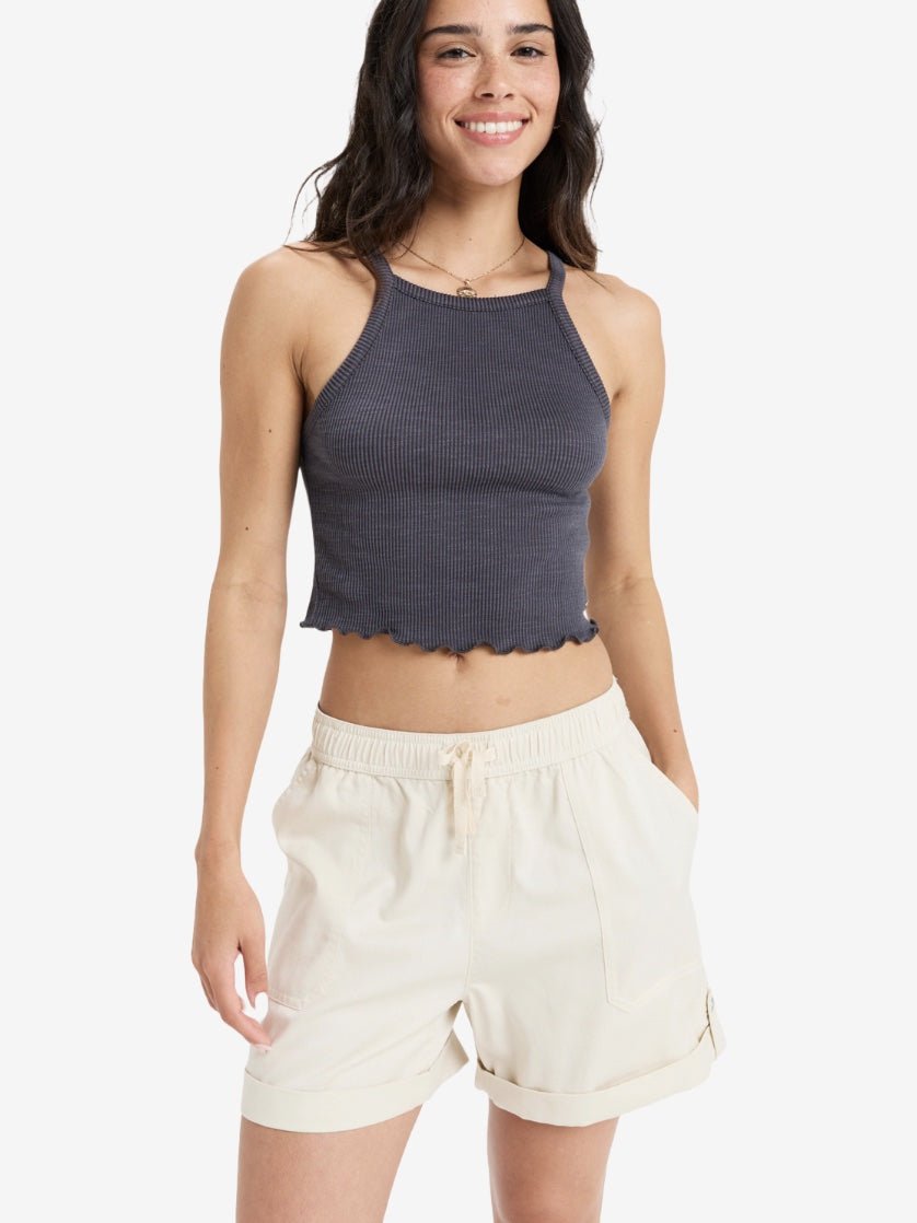 Sweetest Day - Casual Shorts for Women - Egret - Gumpel & Co