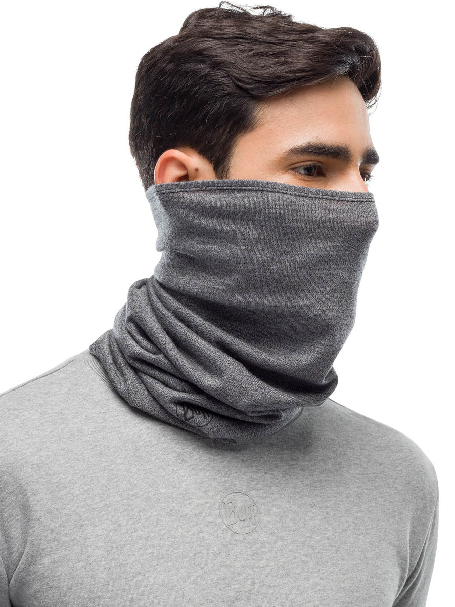 Midweight Merinould Halsedisse - Voksne - Light Grey Melange - Gumpel & Co