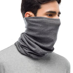 Midweight Merinould Halsedisse - Voksne - Light Grey Melange - Gumpel & Co