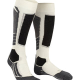 SK2 Intermediate Merinould Skisokker - Dame - Off White - Gumpel & Co