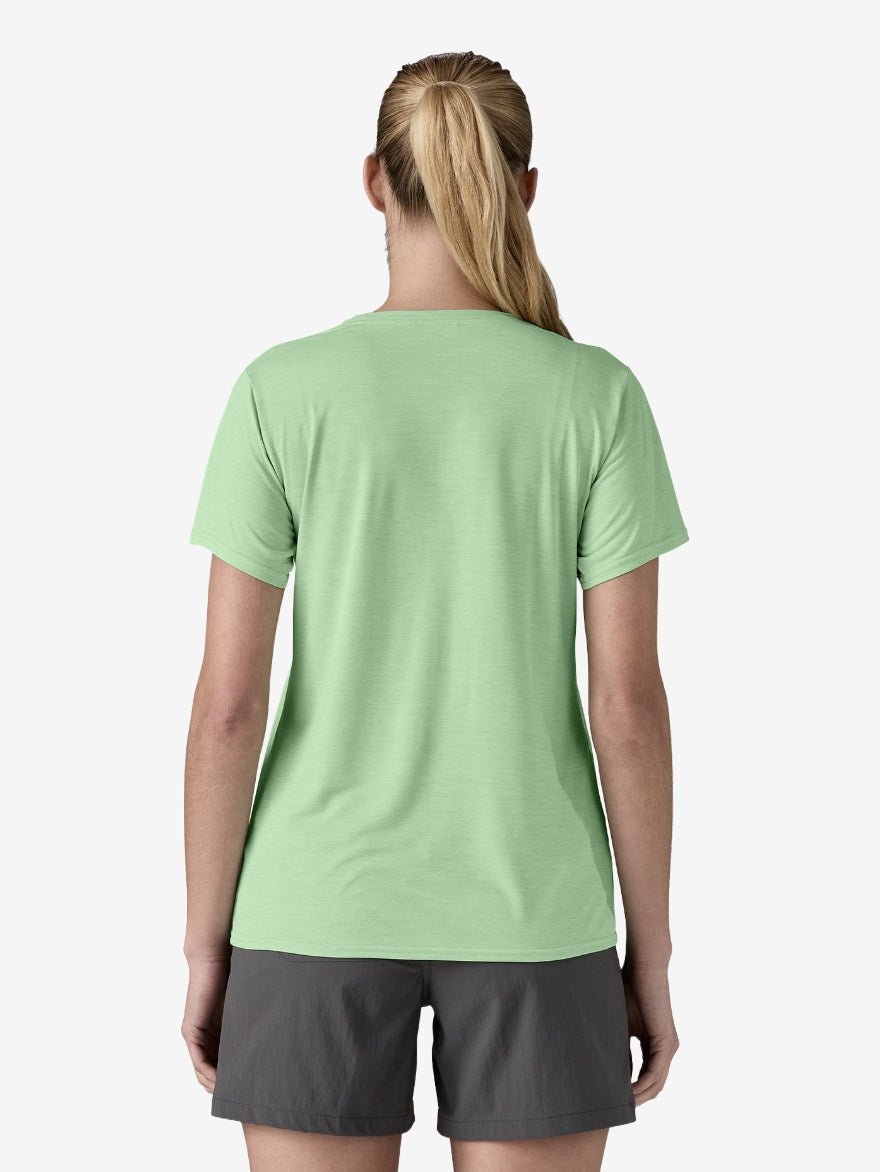 Capilene Cool Daily UV Tshirt - Dame - Dark Rinsed Green - Gumpel & Co