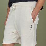 Men's All Day Jogging Shorts - Herre - Fog (beige) - Gumpel & Co