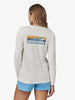 LS Capilene Cool Daily Graphic UV Tshirt - Women - Board logo White