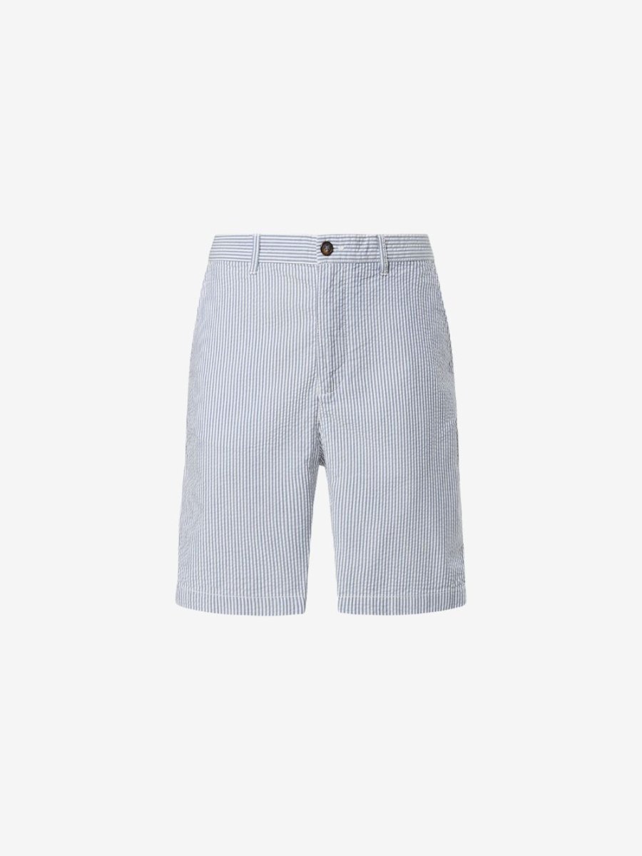 Freedom seersucker chino shorts - Men - Combo 1 - Gumpel & Co