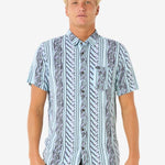 Fun Times Short Sleeve Shirt - Herre - Light Aqua - Gumpel & Co