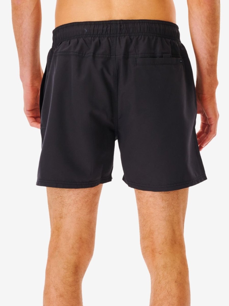 Offset Volley 15 Boardshort - Herre - Black - Gumpel & Co