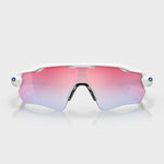 Radar Ev Path - Prizm snow sapphire Lenses / polished white Frame - Gumpel & Co