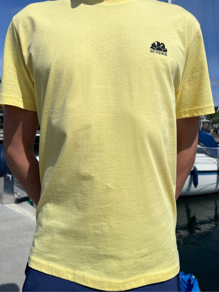 Wetsuit Printed T-shirt - Herrer - Sorbet - Gumpel & Co