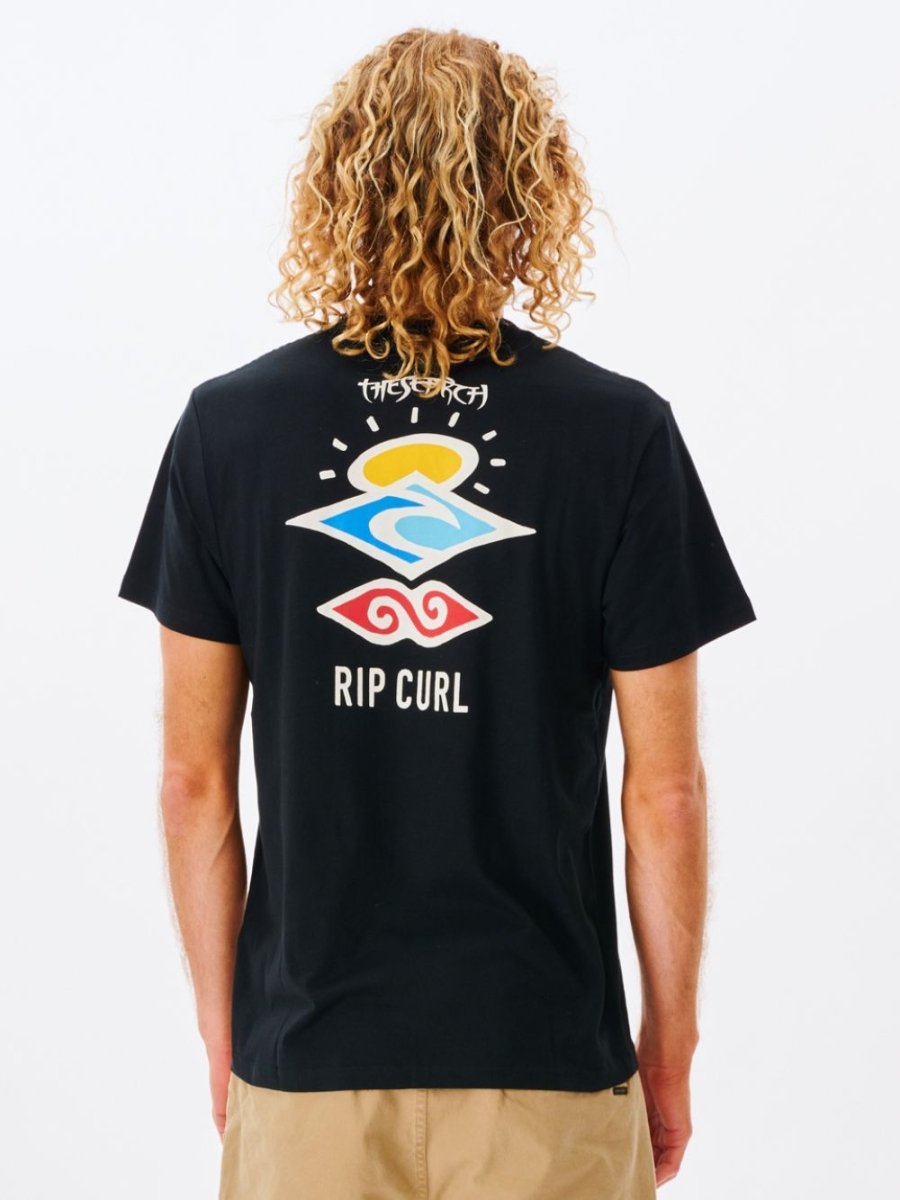 Search Icon Tee - Herre - Black - Gumpel & Co