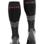 SK4 Merino Uld Skisokker - Dame - Black - Gumpel & Co