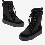 LTRACK Combat Støvler - Dame - Black - Gumpel & Co