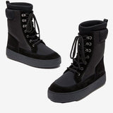 LTRACK Combat Støvler - Dame - Black - Gumpel & Co