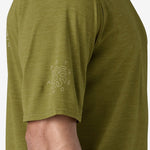 Capilene Cool Daily Graphic Tshirt - Herre - Graze Green - Gumpel & Co