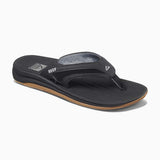 Men's Reef Flex Sandaler - Herre - Black/Silver - Gumpel & Co